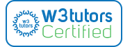 W3Tutors Certified